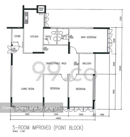 Blk 430 Ang Mo Kio Avenue 3 (Ang Mo Kio), HDB 5 Rooms #195193962